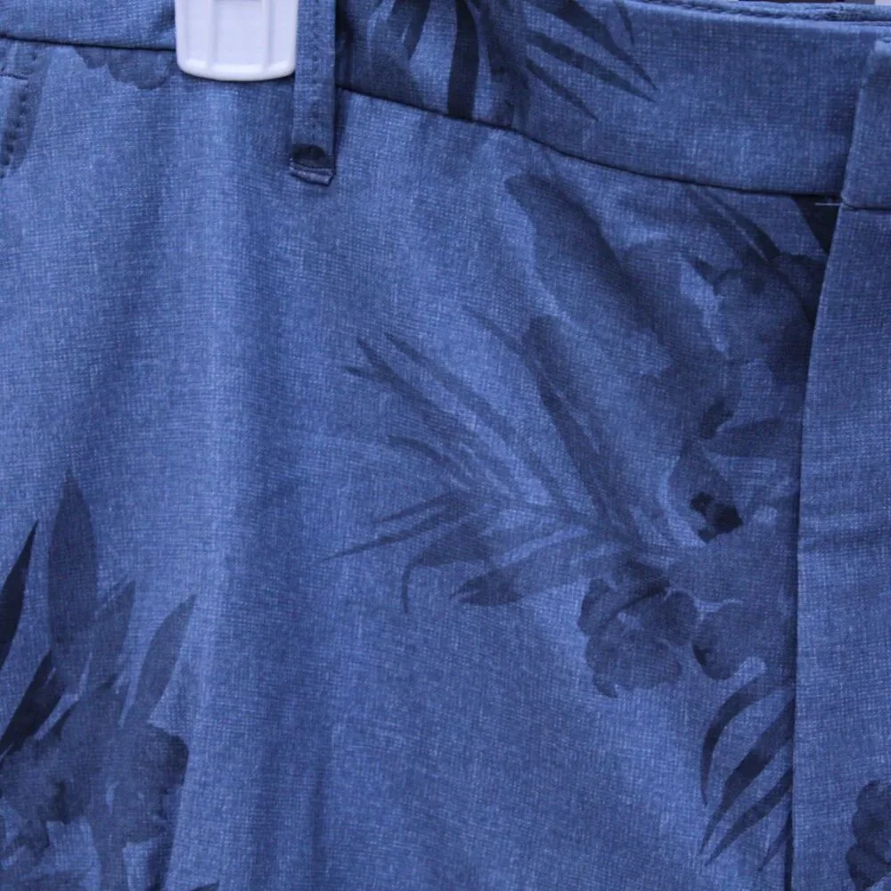 All in Motion Blue Floral Men's Shorts - Picture 4 of 7